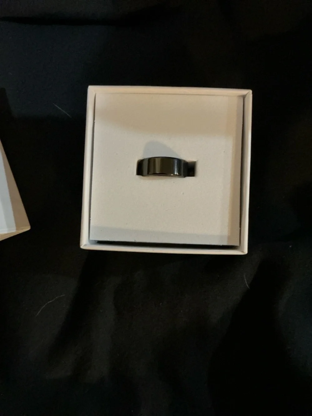 Smart Ring Heart Monitor - Black